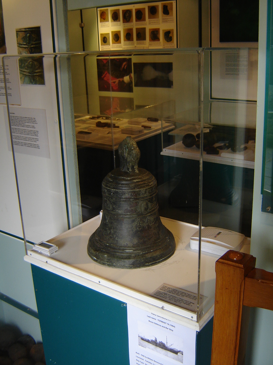 The Bronze Bell in the Barmouth Museum